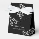 Search for silver favour boxes Botanical