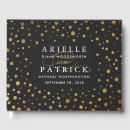 Search for art deco wedding guest books Gold