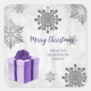 Search for purple christmas stickers Festive