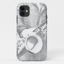 Search for saxophone iphone cases Black