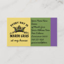 Search for new orleans business cards Purple