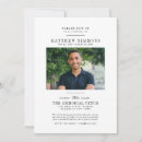 Recherche de funeral invitations Service commémoratif