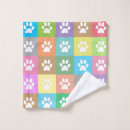 Search for dog paw print bath towels Cute