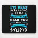 Search for sign language mousepads Hand