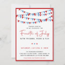 Search for barbeque 4th of july invitations Flag