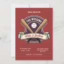 Search for sports wedding invitations Vintage