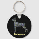 Search for doberman keychains Black