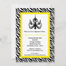 Search for chandelier baby shower invitations Chic