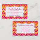 Recherche de zigzag rose cartes visite Professionnel