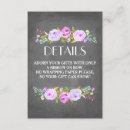 Search for clear bridal shower invitations Bow