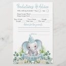 Search for baby shower flyers Elephant