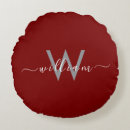 Search for deep red pillows Decorative