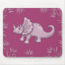 Search for dinosaur mousepads Triceratops