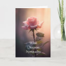 Search for rose sympathy cards Watercolor