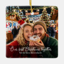 Search for funny couple ornaments Xmas