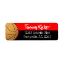 Search for red and black graduation return address labels High school