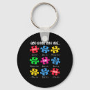 Search for autism pride keychains Autism spectrum disorder