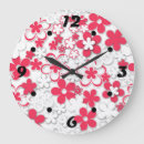 Recherche de fleur rouge horloges Pour tous