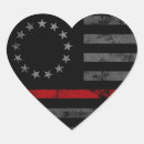Search for first responders stickers Red line