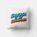 Search for comic pillows Typography