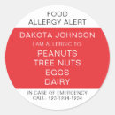 Search for red alert stickers Emergency