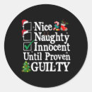 Search for naughty nice stickers Proven