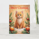 Search for kitten christmas cards Snowflakes
