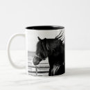 Recherche de cheval noir tasses Amant de cheval
