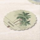 Search for vintage hawaiian coasters Palm trees