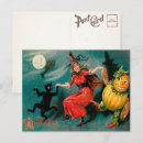 Search for witches dance postcards Scary