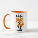 Search for orange fox mugs Cute