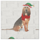 Search for funny christmas fabric Dogs
