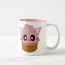 Search for kawaii ice cream mugs Cat