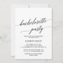 Search for elegant bachelorette party invitations Simple