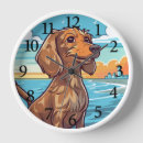 Recherche de chien mignon horloges Doxie