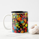 Search for paint splashes mugs Modern