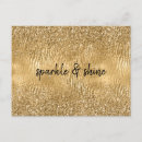 Search for glitz postcards Gold