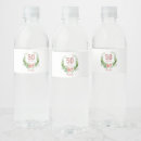 Search for 50th birthday water bottle labels 50 and fabulous
