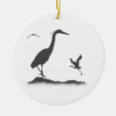 Search for great blue heron ornaments Nature