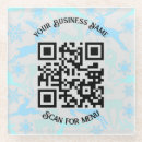 Recherche de menu dessous de verres Code qr