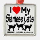Search for kitten ornaments Siamese