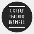Search for unique teacher stickers Typography