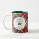 Search for elegant christmas mugs Plaid