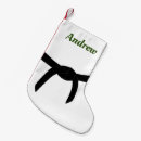 Search for karate christmas stockings Black belt
