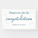 Search for rehearsal dinner banners Calligraphy