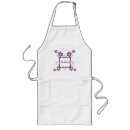 Search for dark purple aprons Floral