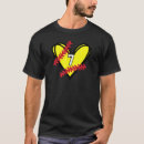 Search for number 7 tshirts Heart