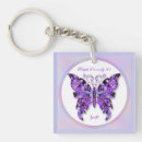 Search for purple butterfly keychains Birthday