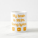 Search for song lyric mugs Cute