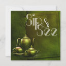 Search for sip and see invitations Vintage